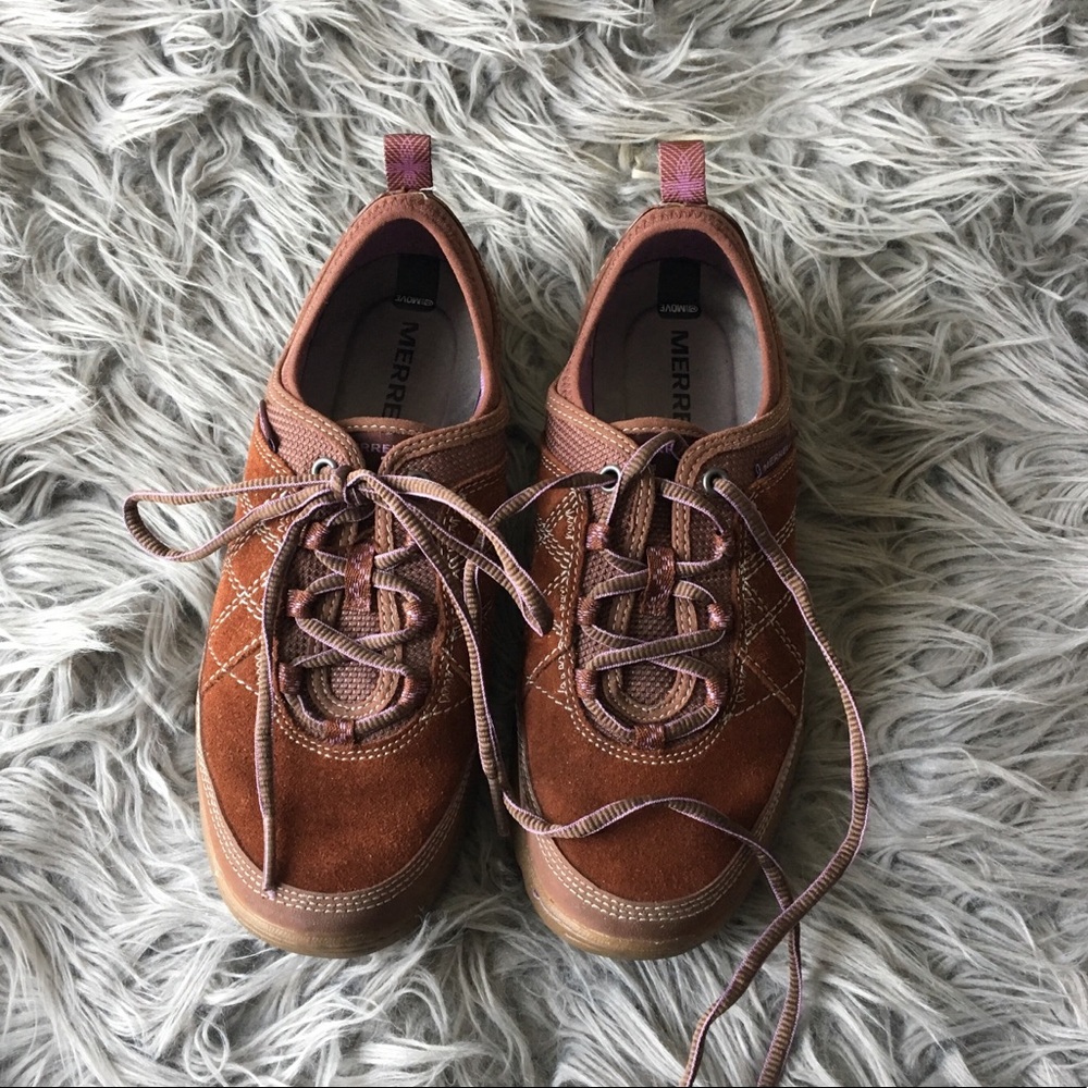 Merrell Brown Sneakers Shoes Size 7